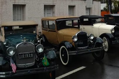Exposição de carros antigos,  uma das atrações do evento Uma Noite no Arquivo, nesta sexta (5), no Arquivo Histórico Municipal João Spadari Adami. Registro da edição 2018.<!-- NICAID(15165464) -->