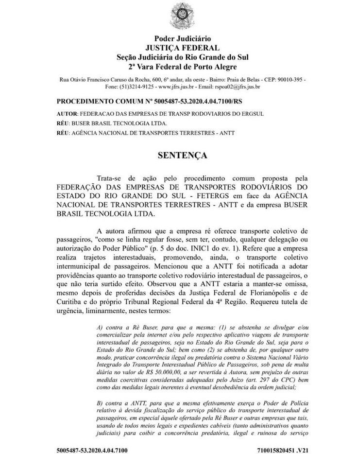 Autos do processo / Reprodução Autos do processo / Reprodução