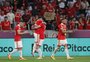 Com gols de Bustos, Alemão e De Pena, Inter goleia o Fluminense e se mantém no G-6 do Brasileirão