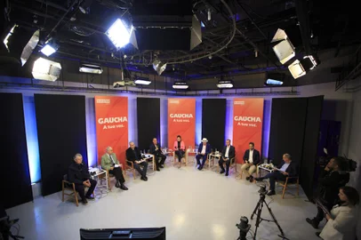 PORTO ALEGRE, RS, BRASIL, 16/08/2022- Debate dos Candidatos ao governo do RS. Foto: Jefferson Botega / Agencia RBSIndexador: Jeff Botega<!-- NICAID(15176818) -->