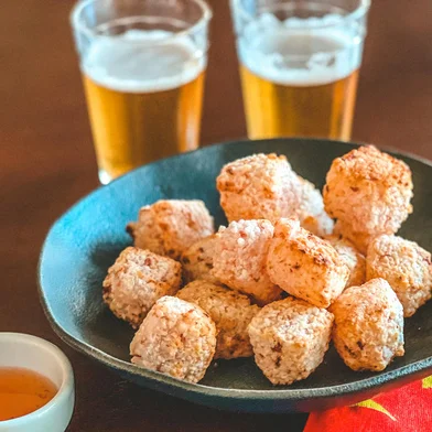 receitas , lela , destemperads , esfiha , espetinho , dadinho de tapioca , torresmo<!-- NICAID(15178354) -->
