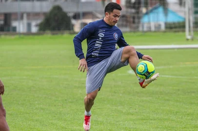 Caxias na reta final de preparação para encarar o Real Noroeste pela Série D. Bustamante<!-- NICAID(15166184) -->