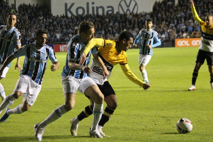 Confira as notas dos jogadores do Grêmio na derrota para o Criciúma