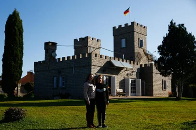 Flores da Cunha, RS, Brasil - Castelo da família Oliboni foi construído em Flores da Cunha em 1992 com inspiração no castelo de Assis Brasil localizado em Pedras Altas.Foto Jonathan Heckler<!-- NICAID(15193046) -->
