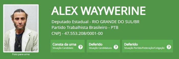 Reprodução / TSE Reprodução / TSE