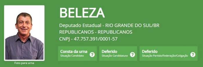 Reprodução / TSE Reprodução / TSE