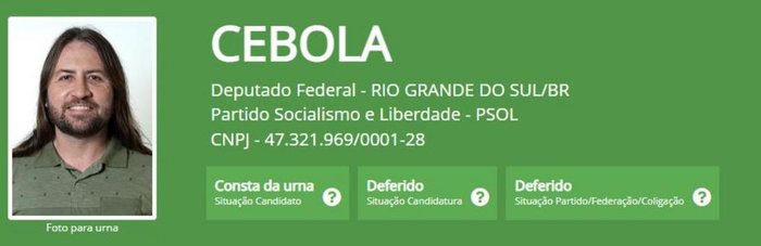 Reprodução / TSE Reprodução / TSE