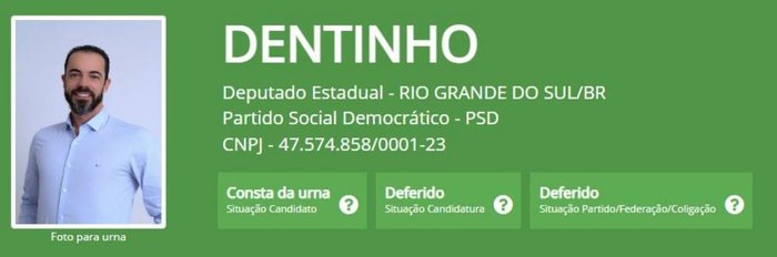 Reprodução / TSE Reprodução / TSE