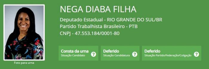 Reprodução / TSE Reprodução / TSE