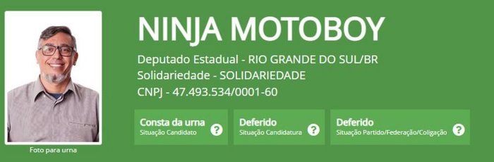 Reprodução / TSE Reprodução / TSE