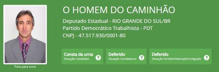 Reprodução / TSE Reprodução / TSE