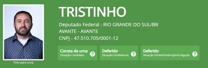 Reprodução / TSE Reprodução / TSE
