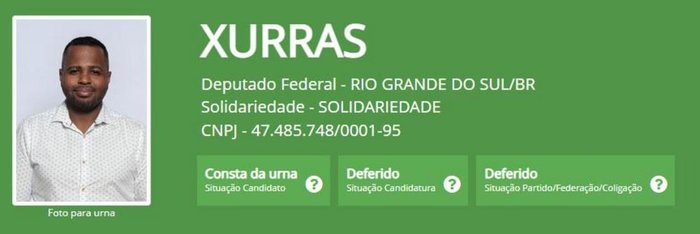 Reprodução / TSE Reprodução / TSE