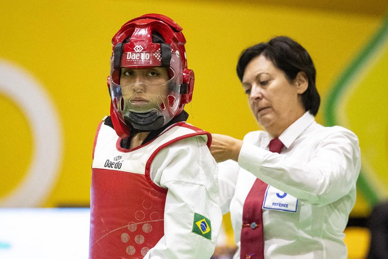 Paratleta da ACTKD/UCS conquistou a medalha de prata no Pan AM Series III de taekwondo, evento internacional realizado no Centro Paralímpico, em São Paulo, nesta quinta-feira (15).Indexador: ALE CABRAL/CPB<!-- NICAID(15207579) -->