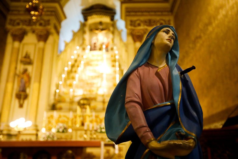 Missa que torna a igreja Nossa senhora das Dores em basílica, 16/09/2022 - Camila Hermes/Agência RBS<!-- NICAID(15207649) -->