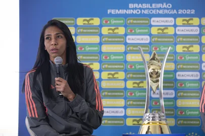 Bruna BenitesIndexador: Lucas Figueiredo/CBF<!-- NICAID(15215723) -->