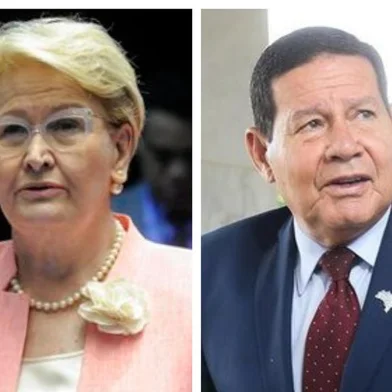 Ana Amélia Lemos e Hamilton Mourão.<!-- NICAID(15217617) -->