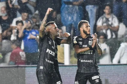 O Santos finalmente voltou a vencer no Campeonato Brasileiro, e com direito a gol de Luan, seu primeiro com a camisa santista. O triunfo por 2 a 0 sobre o Athletico-PR, nesta terça-feira, na Vila Belmiro, encerrou série negativa de quatro jogos sem vitória e levou a equipe do 12° ao 9º lugar no torneio, com 37 pontos. O time paranaense é o sexto, com 44.<!-- NICAID(15219002) -->