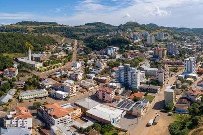Município de Nova Bassano, na Serra gaúcha<!-- NICAID(15231913) -->