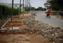 Obra em ciclovia causa preocupação e curiosidade em Barra do Ribeiro