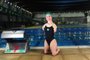 CAXIAS DO SUL, RS, BRASIL, 11/10/2022. Larissa Rodrigues, 17 anos, do município de Ipê, é atleta paralímpica de natação classe S3. Para a série de matérias do paradesporto na região(Porthus Junior/Agência RBS)<!-- NICAID(15233228) -->