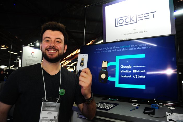 Como utilizar a chave de segurança Lockeet no Github?