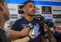 Diego Souza cobra foco do Grêmio contra o Náutico: "Pressão é toda nossa"