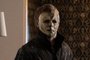Michael Myers aka The Shape (James Jude Courtney) no filme Halloween Ends (2022).<!-- NICAID(15237201) -->