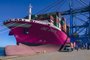*A PEDIDO DE FELIPE BACKES* Navio One Amazon, segundo maior navio cargueiro a navegar na costa brasileira, atracado no Terminal de Contêineres do Porto de Rio Grande. Navio tem 330 metros de comprimento, 48 metros de largura e capacidade para carregar cerca de 12 mil contêineres - Foto: Jorgito Santos/Tecon/Divulgação<!-- NICAID(15254445) -->