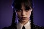 Wednesday. Jenna Ortega as Wednesday Addams in Wednesday. Cr. Matthias Clamer/Netflix © 2022<!-- NICAID(15116579) -->