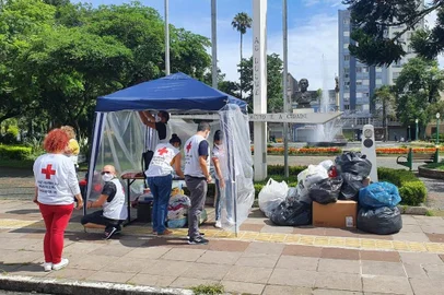 Cruz Vermelha de Caxias realiza blitz de Natal neste sábado na praça Dante Alighieri<!-- NICAID(15275167) -->