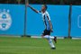 Atacante Ronald Barcellos, do sub-20 do Grêmio, em partida vencida pelo Tricolor por 2 a 1 sobre o Atlético-GO, pelo Brasileirão Sub-20. Rodrigo Fatturi/Grêmio<!-- NICAID(15131472) -->