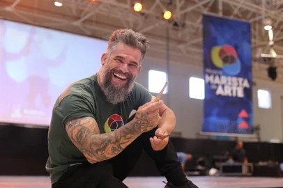 Luciano Freitas, educador social do Centro Social Martista (Cesmar), em Porto Alegre.<!-- NICAID(15268220) -->