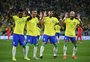 Autor do primeiro gol, Vinicius Jr. afirma que quer "bailar até a final" da Copa