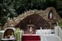 PORTO ALEGRE, RS, BRASIL - 11/12/2022 - Reinauguração da Gruta Nossa Senhora de Lourdes, na Cascata, em Porto Alegre. FOTO: Jefferson Botega/Agência RBSIndexador: Jeff Botega<!-- NICAID(15292305) -->