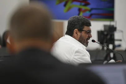 PORTO ALEGRE, RS, BRASIL, 12/12/2022- Julgamento do Caso Eliseu Santos no Foro Central de Porto Alegre. Foto: Lauro Alves  / Agencia RBS<!-- NICAID(15292746) -->