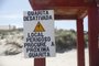 (Salinas) Situação de guaritas nas praias, segundo relatos de leitores. - André Avila/Agência RBS<!-- NICAID(15309561) -->