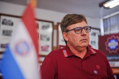 CAXIAS DO SUL, RS, BRASIL, 04/01/2023. Entrevista com o presidente do SER Caxias, Mario Antonio Werlang. (Neimar De Cesero/Agência RBS)<!-- NICAID(15312246) -->