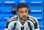 João Pedro é apresentado pelo Grêmio e afirma: "Minha principal característica é ofensiva"