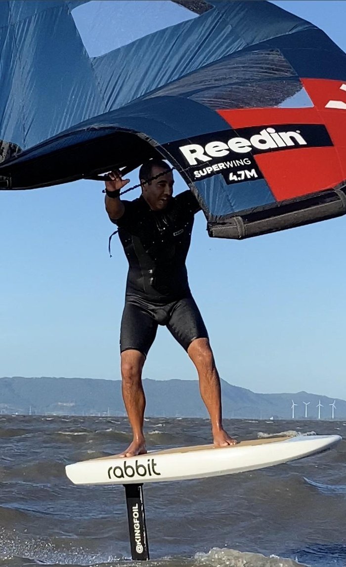 O atleta tem passagem por diferentes esportes aquáticos