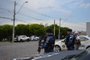 Guarda Municipal e outras forças de segurança de Caxias do Sul realizam a Operação Bairro Seguro no bairro Planalto, nesta sexta-feira (10). <!-- NICAID(15346643) -->