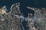 This handout satellite image released on September 23, 2023 by Planet Labs PBC shows an aerial view of the city of Sevastopol after a missile attack struck the headquarters of Moscows Black Sea fleet in annexed Crimea on September 22, 2023, sparking a huge fire and leaving at least one Russian serviceman missing. The strike on the symbolic heart of Russias Black Sea fleet marks a major blow for Moscow, which has suffered a string of attacks on the strategically important port in recent months. (Photo by Handout / Planet Labs PBC / AFP) / RESTRICTED TO EDITORIAL USE - MANDATORY CREDIT AFP PHOTO / PLANET LABS PBC - NO MARKETING - NO ADVERTISING CAMPAIGNS - DISTRIBUTED AS A SERVICE TO CLIENTSRESTRICTED TO EDITORIAL USE - MANDATORY CREDIT AFP PHOTO / PLANET LABS PBC - NO MARKETING - NO ADVERTISING CAMPAIGNS - DISTRIBUTED AS A SERVICE TO CLIENTS / <!-- NICAID(15549354) -->