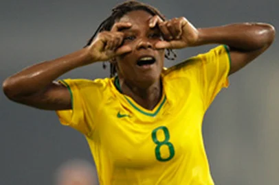 zol - gol formiga - seleção feminina de futebol - brasil e alemanha - pequim - china - jogos olímpicos - 18/08/2008