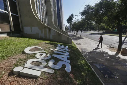 PORTO ALEGRE, RS, BRASIL, 11/04/2023- Sede IPE Saúde, Av. Borges de Medeiros. Foto: Lauro Alves  / Agencia RBS<!-- NICAID(15399405) -->