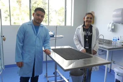 Intercambistas de Honduras fazem estágio na Be8 e Clínica Veterinária da Atitus<!-- NICAID(15828435) -->