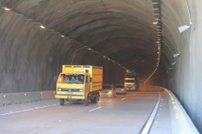 zol túnel BR-101 tráfego Morro Alto